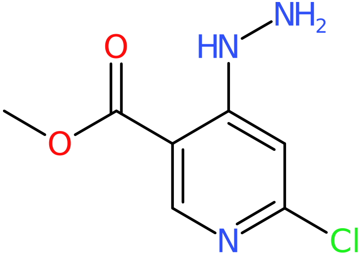 CAS: 65973-40-2 | Methyl 6-chloro-4-hydrazinonicotinate, NX57200