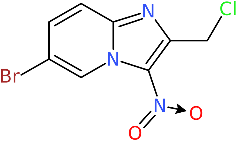 CAS: 708213-35-8 | 6-Bromo-2-(chloromethyl)-3-nitroimidazo[1,2-a]pyridine, NX59145