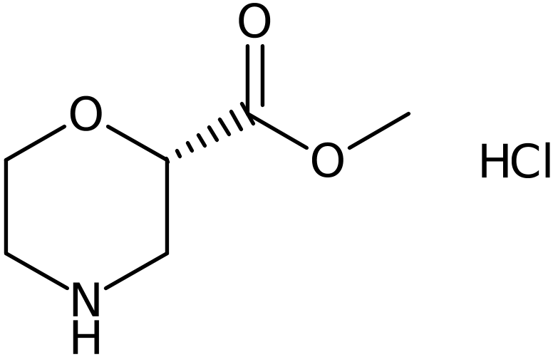 CAS: 1417789-45-7 | Methyl (2S)-morpholine-2-carboxylate hydrochloride, NX23698