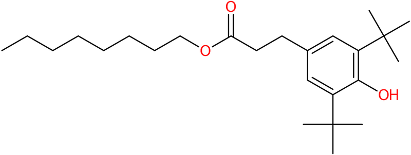 CAS: 125643-61-0 | Octyl-3,5-di-tert-butyl-4-hydroxyhydrocinnamate, >96%, NX19117