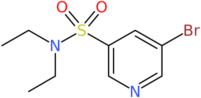 CAS: 62009-37-4 | 5-Bromo-N,N-diethylpyridine-3-sulphonamide, >95%, NX55408
