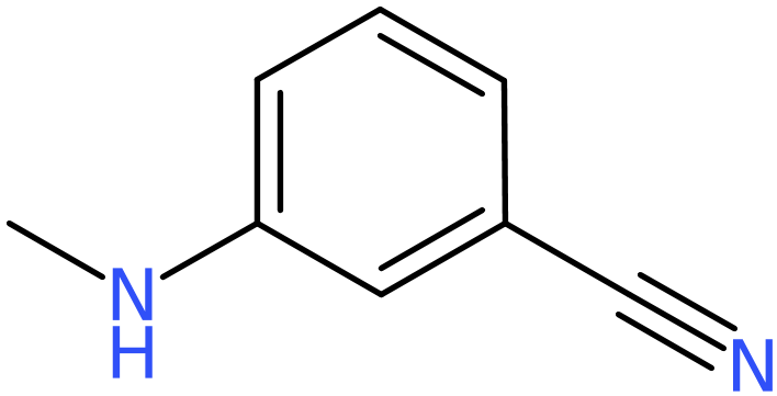 CAS: 64910-52-7 | 3-(methylamino)benzonitrile, >95%, NX56770