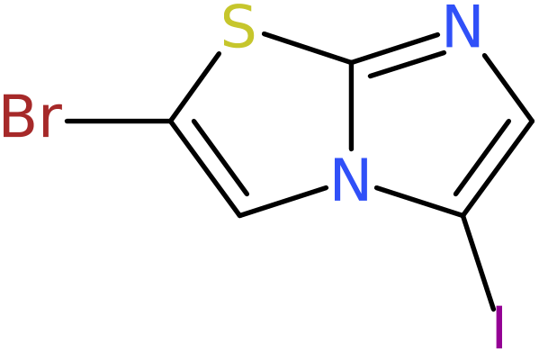 CAS: 1379307-48-8 | 2-Bromo-5-iodoimidazo[2,1-b]thiazole, >98%, NX22810