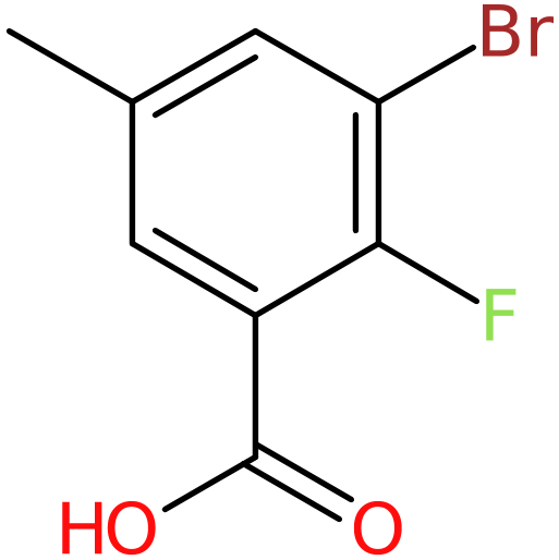 CAS: 72518-16-2 | 3-Bromo-2-fluoro-5-methylbenzoic acid, >95%, NX59683