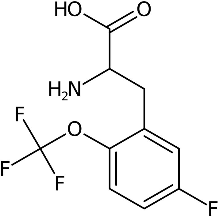 CAS: 1703955-84-3 | 5-Fluoro-2-(trifluoromethoxy)-DL-phenylalanine, NX28423