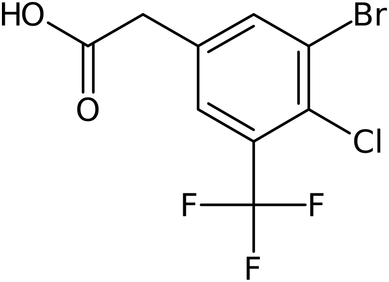 CAS: 2386381-95-7 | 3-Bromo-4-chloro-5-(trifluoromethyl)phenylacetic acid, NX36718