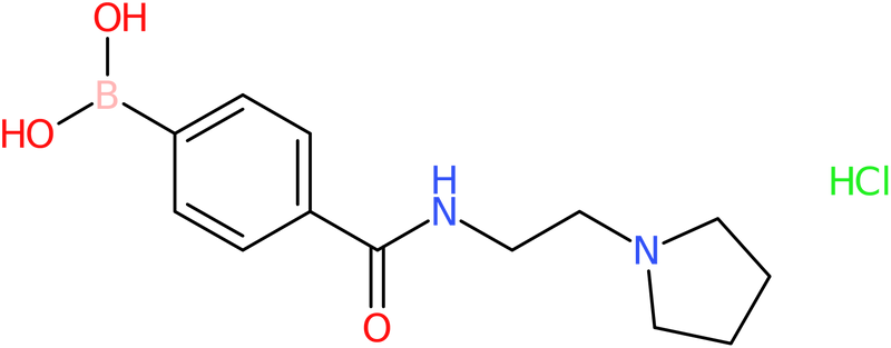 CAS: 957060-70-7 | 4-[(2-Pyrrolidin-1-ylethyl)carbamoyl]benzeneboronic acid hydrochloride, >98%, NX71037