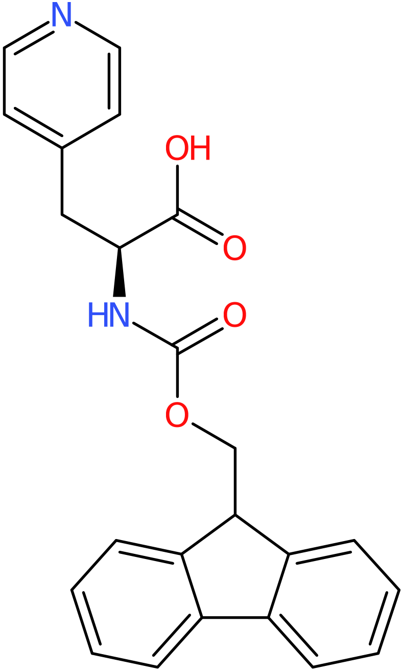 CAS: 169555-95-7 | 3-Pyridin-4-yl-L-alanine, N-FMOC protected, >98%, NX28318