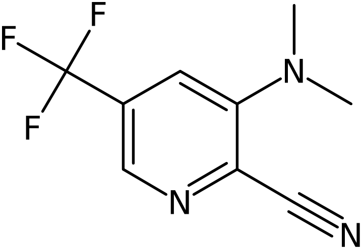 CAS: 257862-49-0 | 3-(Dimethylamino)-2-cyano-5-(trifluoromethyl)pyridine, NX38088
