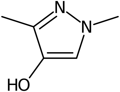 1,3-dimethyl-1H-pyrazol-4-ol, >95%, NX74369