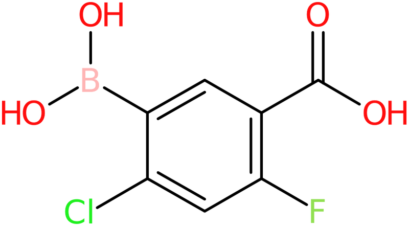 CAS: 957066-06-7 | 5-Carboxy-2-chloro-4-fluorobenzeneboronic acid, NX71141