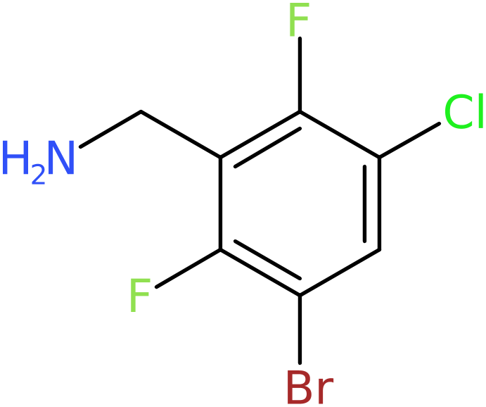 3-Bromo-5-chloro-2,6-difluorobenzylamine, NX74585