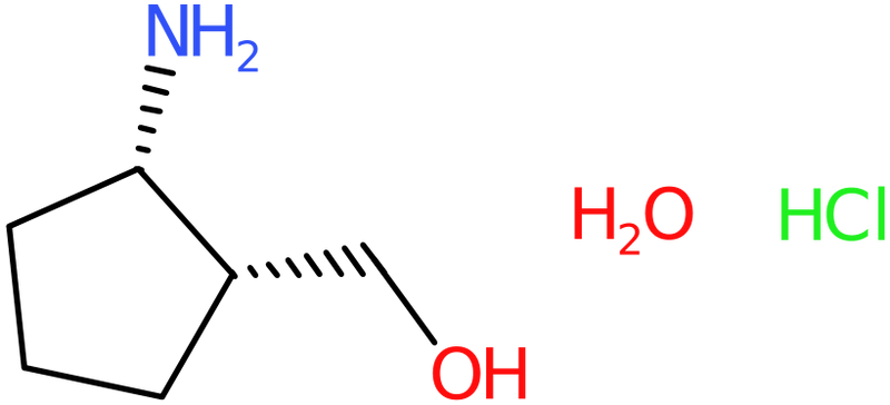 cis-(2-Amino-cyclopentyl)-methanol hydrochloride monohydrate, NX74034