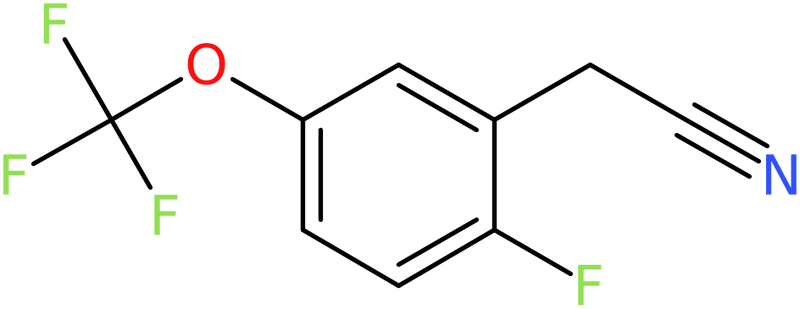 CAS: 886497-94-5 | 2-Fluoro-5-(trifluoromethoxy)phenylacetonitrile, >98%, NX66693