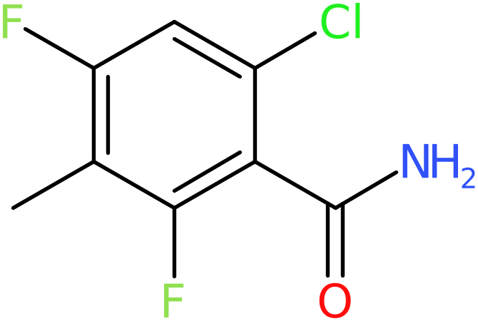 CAS: 2415751-80-1 | 6-Chloro-2,4-difluoro-3-methylbenzamide, >97%, NX37001
