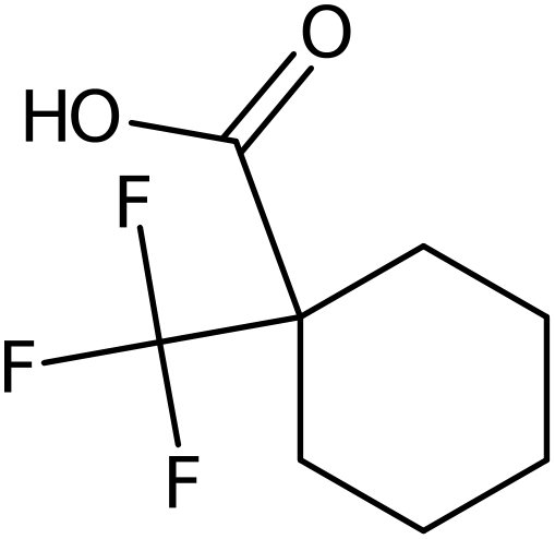 CAS: 180918-40-5 | 1-(Trifluoromethyl)cyclohexane-1-carboxylic acid, >97%, NX30352