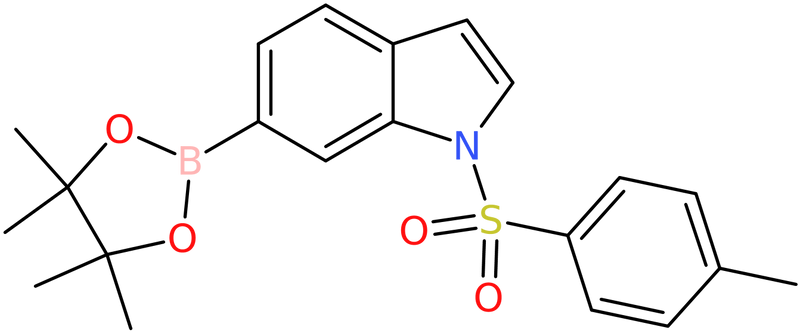 CAS: 1197026-60-0 | 1-[(4-Methylbenzene)sulfonyl]-6-(tetramethyl-1,3,2-dioxaborolan-2-yl)-1H-indole, NX16591