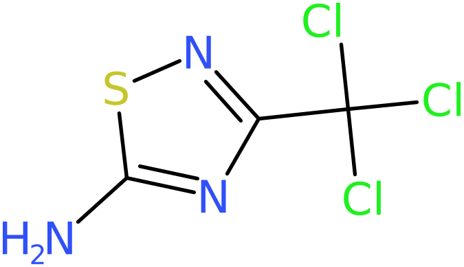 CAS: 7523-57-1 | 3-(trichloromethyl)-1,2,4-thiadiazol-5-amine, NX60646