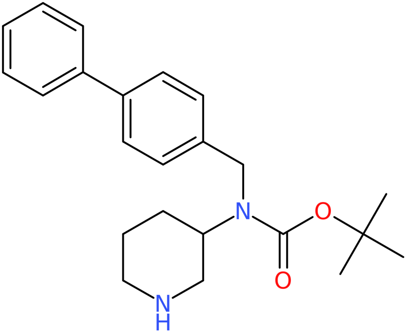 CAS: 1206969-69-8 | Biphenyl-4-ylmethyl-piperidin-3-yl-carbamic acid tert-butyl ester, NX17085