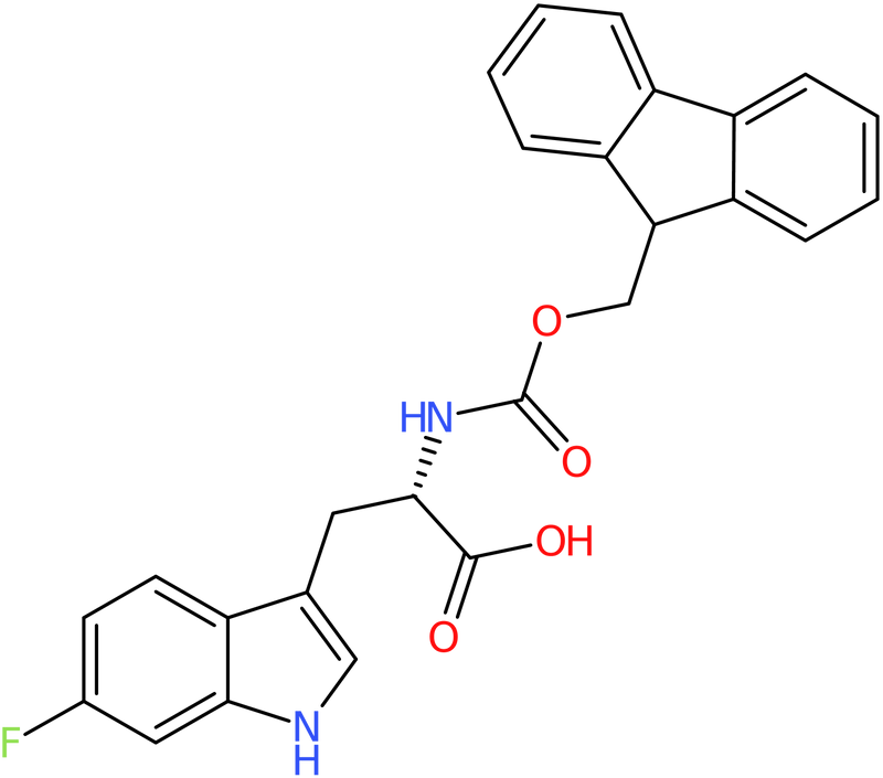 CAS: 908847-01-8 | N-Fmoc-6-Fluoro-L-tryptophan, NX68140