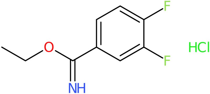 CAS: 1205638-72-7 | 3,4-Difluorobenzimidic acid ethyl ester hydrochloride, >95%, NX16968