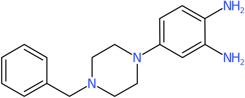 CAS: 124802-85-3 | 4-(4-Benzylpiperazin-1-yl)benzene-1,2-diamine, NX18924