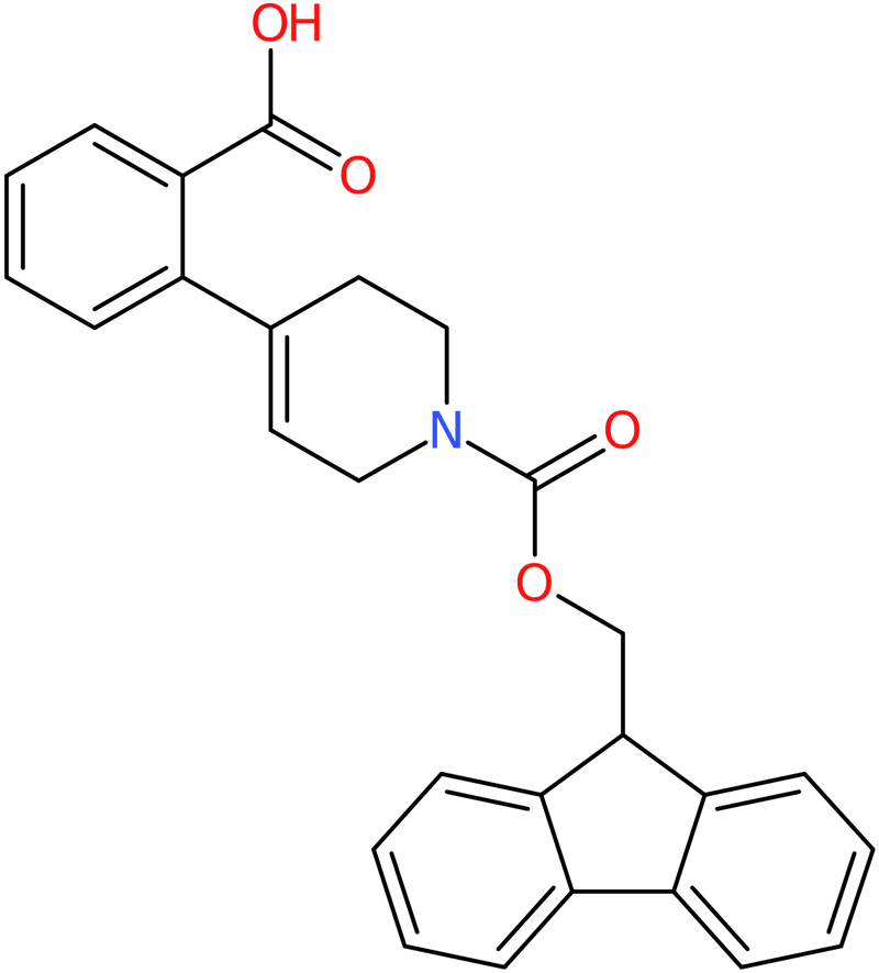 CAS: 2416262-95-6 | 2-(1-(((9H-Fluoren-9-yl)methoxy)carbonyl)-1,2,3,6-tetrahydropyridin-4-yl)benzoic acid, NX37010