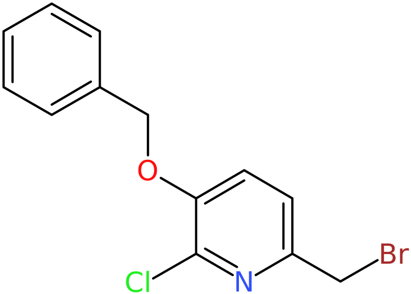 CAS: 1221791-60-1 | 3-(Benzyloxy)-6-(bromomethyl)-2-chloropyridine, >95%, NX18000