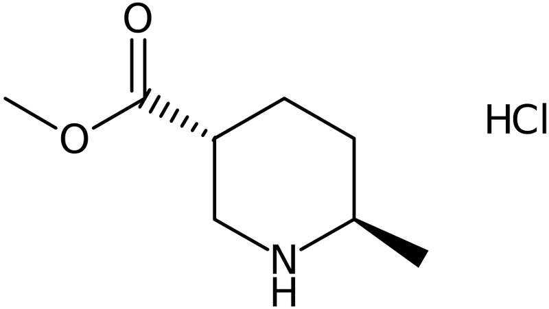 CAS: 1009376-86-6 | Rel-Methyl (3R,6R)-6-methylpiperidine-3-carboxylate hydrochloride, NX10822