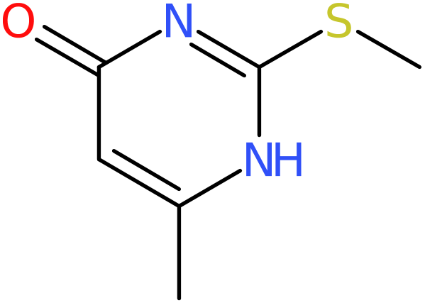 CAS: 6328-58-1 | 6-Methyl-2-(methylthio)-1H-pyrimidin-4-one, >95%, NX56134