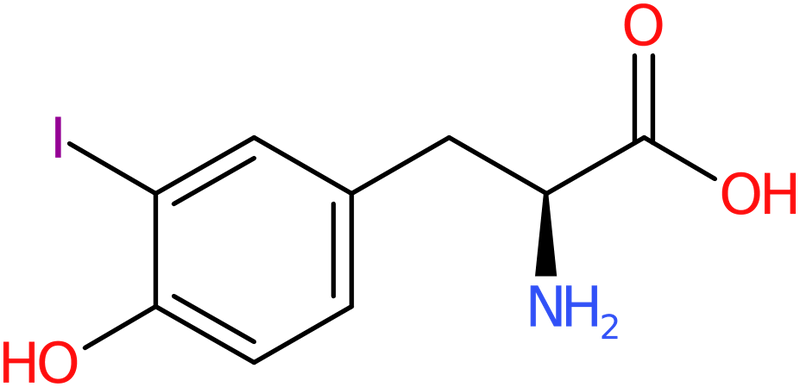 CAS: 70-78-0 | 3-Iodo-L-tyrosine, >98%, NX58844