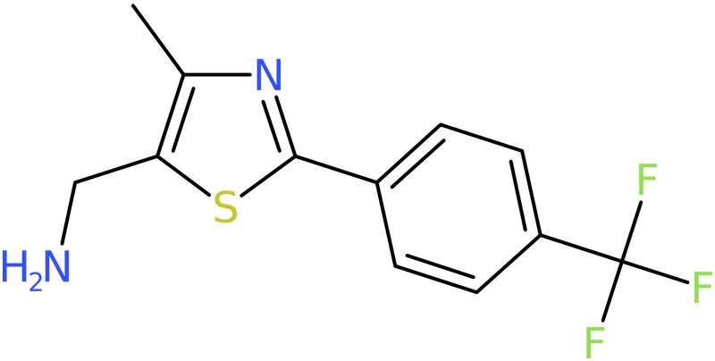 CAS: 690632-25-8 | {4-Methyl-2-[4-(trifluoromethyl)phenyl]-1,3-thiazol-5-yl}methanamine, NX58391