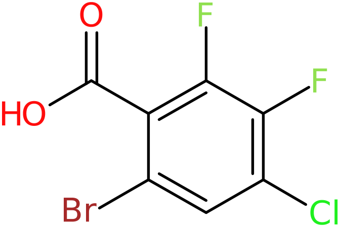 CAS: 2414146-36-2 | 6-Bromo-4-chloro-2,3-difluorobenzoic acid, >95%, NX36984