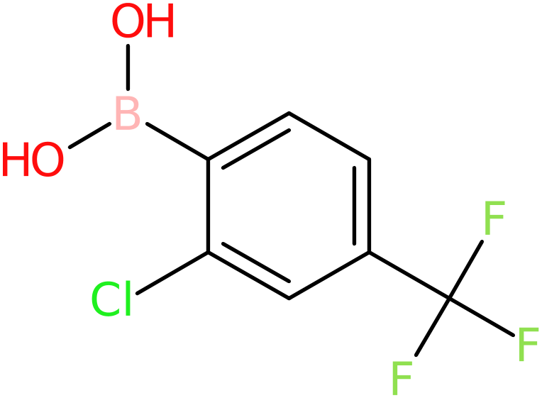 CAS: 254993-59-4 | 2-Chloro-4-(trifluoromethyl)benzeneboronic acid, NX37928