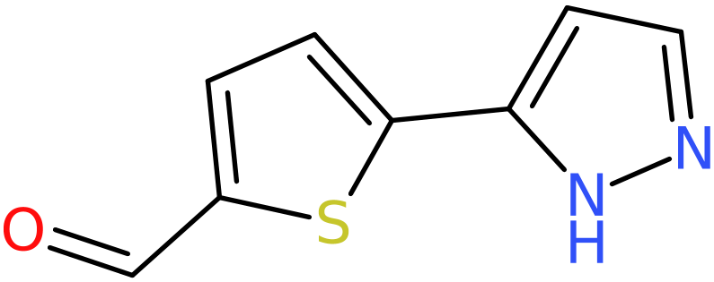 CAS: 1015939-92-0 | 5-(1h-Pyrazol-5-yl)thiophene-2-carbaldehyde, NX11025
