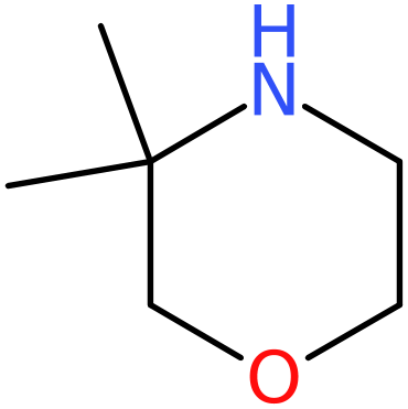 CAS: 59229-63-9 | 3,3-Dimethylmorpholine, >97%, NX54161