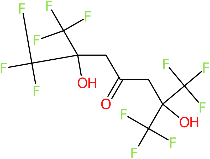 CAS: 10487-11-3 | 2,6-Dihydroxy-3H,3H,5H,5H-perfluoro-2,6-dimethylheptan-4-one, >97%, NX12398