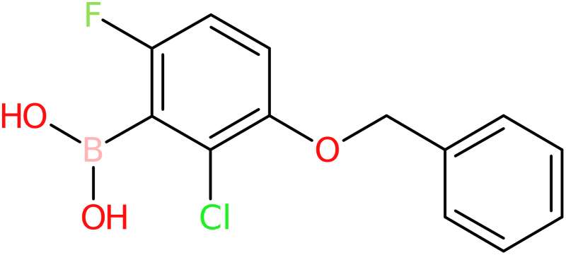 CAS: 957062-67-8 | 3-(Benzyloxy)-2-chloro-6-fluorophenylboronic acid, >95%, NX71097