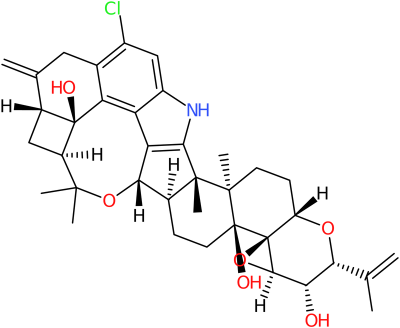 CAS: 12627-35-9 | Penitrem A from Penicillium paxilli, NX19697