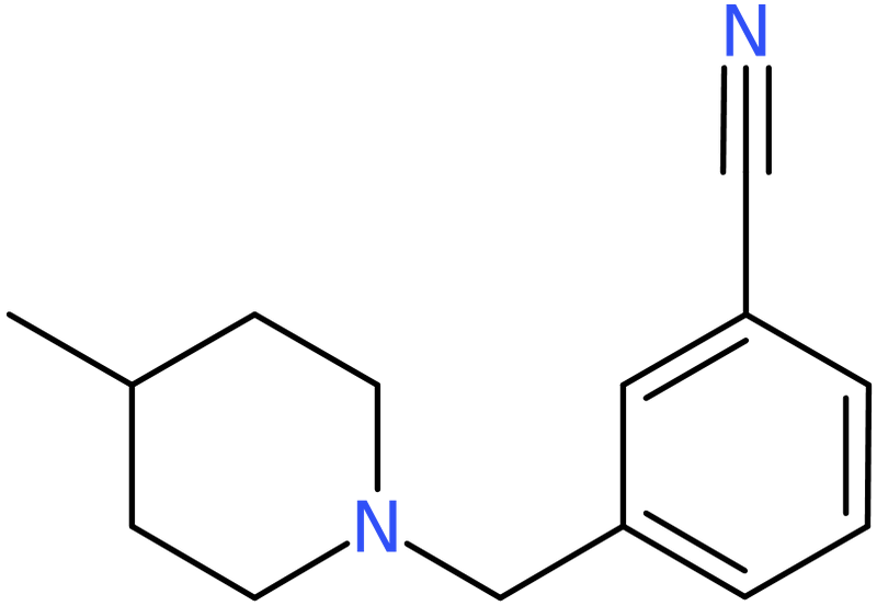 3-[(4-Methylpiperidin-1-yl)methyl]benzonitrile, NX73938