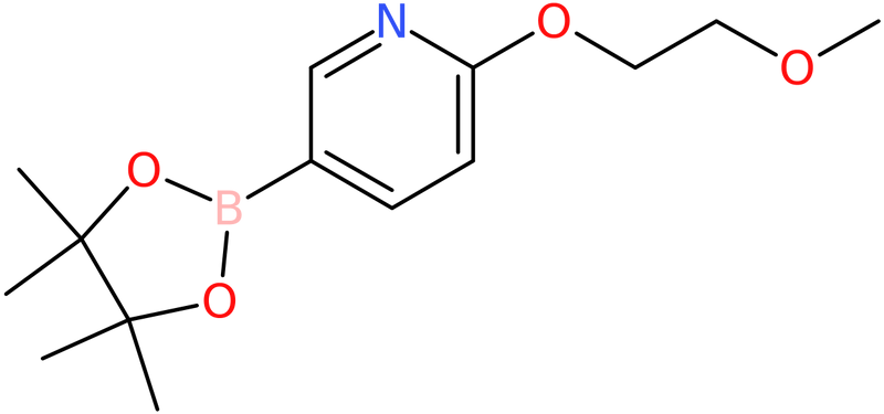 CAS: 1257553-79-9 | 2-(2-Methoxy-ethoxy)-5-(4,4,5,5-tetramethyl-[1,3,2]dioxaborolan-2-yl)-pyridine, NX19244