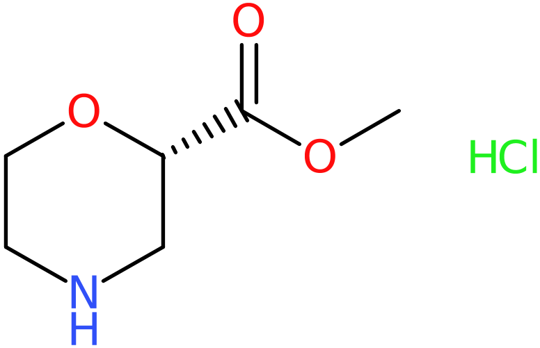 CAS: 1417789-45-7 | Methyl (2S)-morpholine-2-carboxylate hydrochloride, NX23698