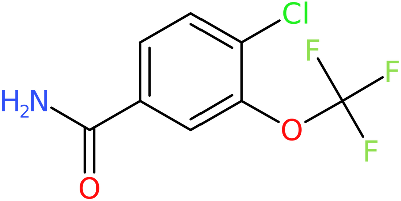 CAS: 886500-81-8 | 4-Chloro-3-(trifluoromethoxy)benzamide, >98%, NX66791