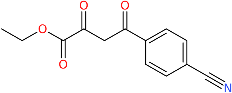 CAS: 649557-55-1 | Ethyl 4-(4-cyanophenyl)-2,4-dioxobutanoate, NX56784