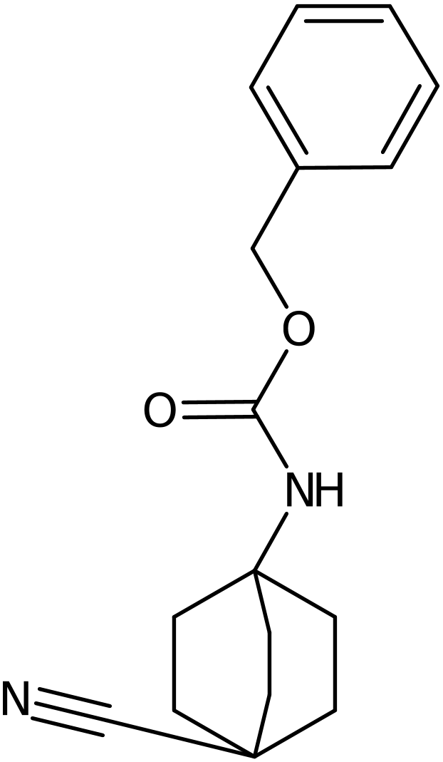CAS: 1252672-88-0 | Benzyl 4-cyanobicyclo[2.2.2]octan-1-ylcarbamate, NX19008