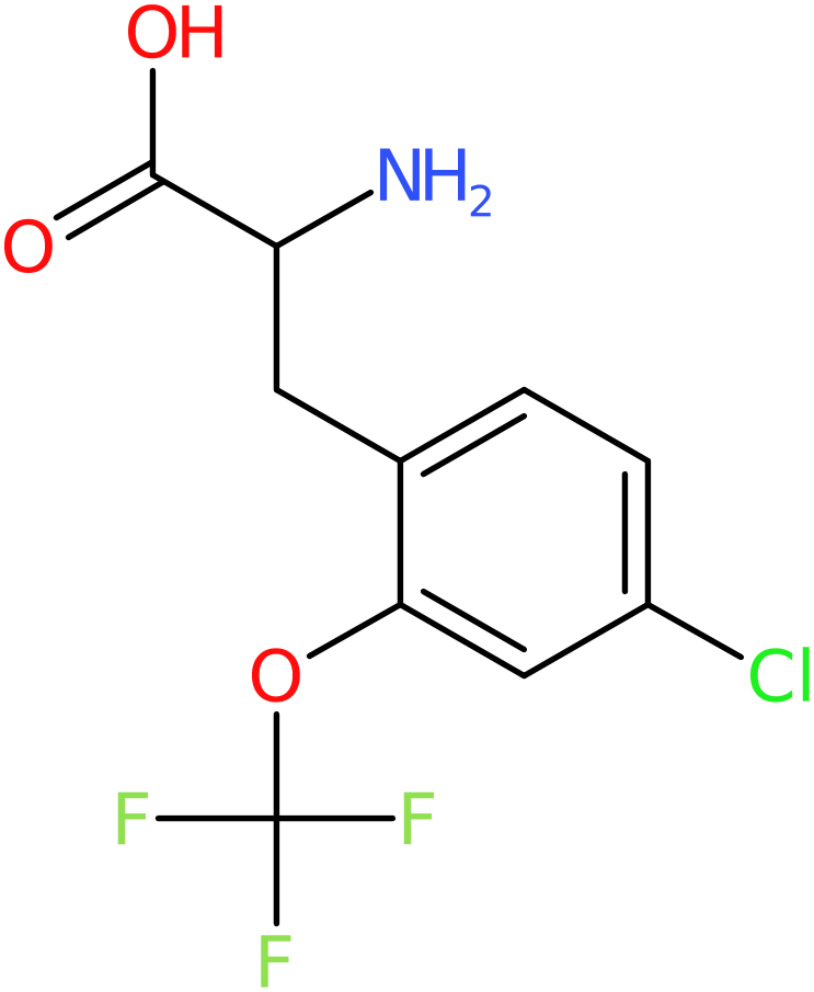 CAS: 1435806-19-1 | 4-Chloro-2-(trifluoromethoxy)-DL-phenylalanine, NX24292
