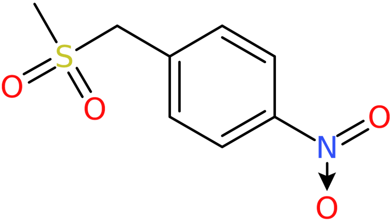 CAS: 61081-34-3 | 1-[(Methylsulfonyl)methyl]-4-nitrobenzene, >98%, NX54927