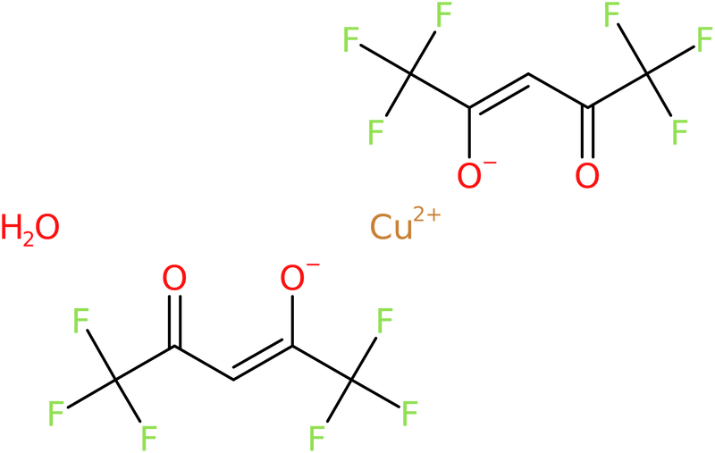 CAS: 155640-85-0 | Copper(II) hexafluoroacetylacetonate hydrate, >98%, NX26302