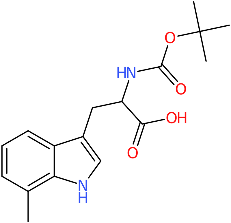 CAS: 1219333-83-1 | Boc-7-methyl-DL-tryptophan, >97%, NX17905