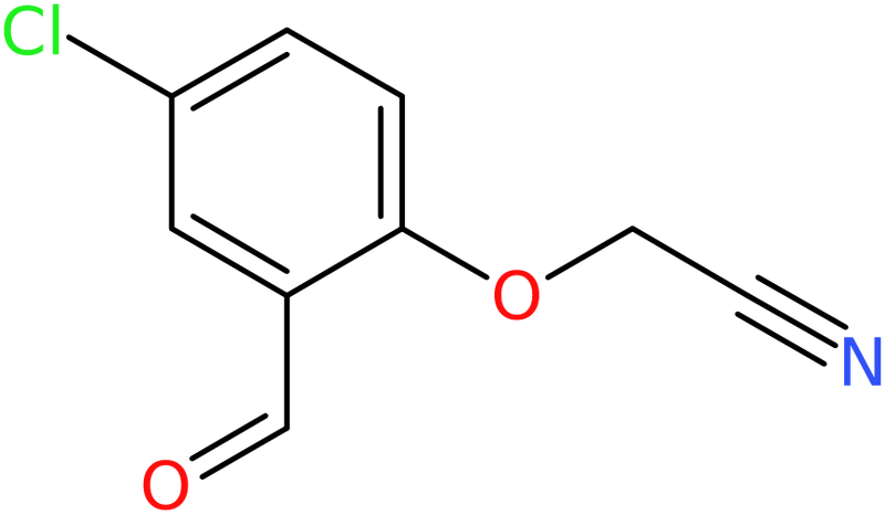 CAS: 125418-96-4 | (4-Chloro-2-formyl-phenoxy)-acetonitrile, >95%, NX19043